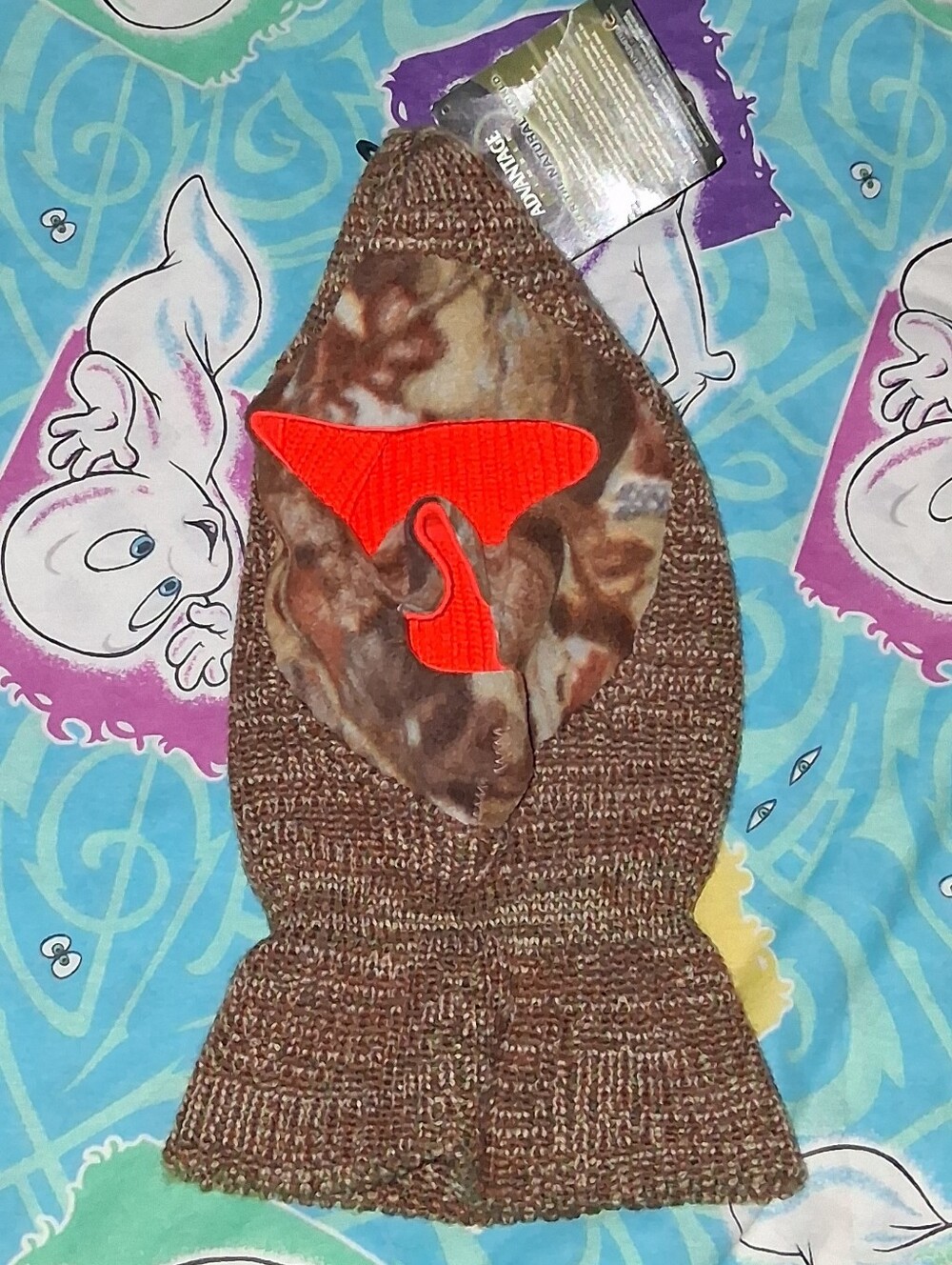 New 90s Kmart Hunting Ski Mask Tree Camo